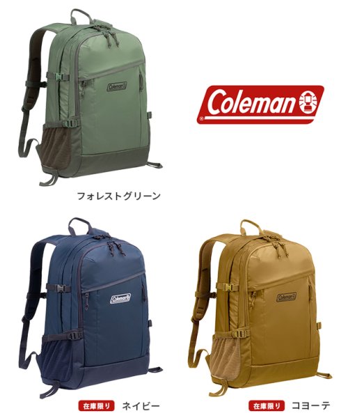 Coleman(Coleman)/コールマン リュック ウォーカー33 メンズ レディース 男子 女子 大学生 通学 大容量 軽量 軽い A4 B4 33L Coleman walker33/img03