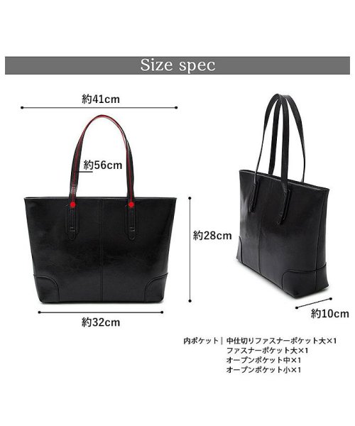 BACKYARD FAMILY(バックヤードファミリー)/REGiSTA Split Leather Tote Bag/img06