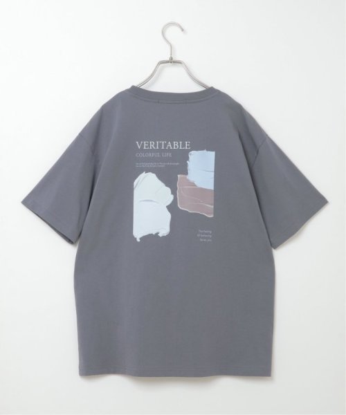 VENCE　EXCHANGE(ヴァンス　エクスチェンジ)/パレットバックプリントTシャツ/img15