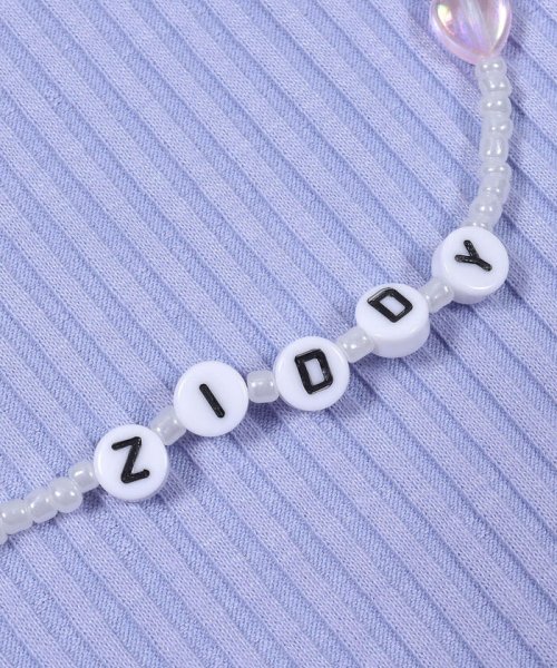 ZIDDY(ジディー)/ネックレス付 テレコ ZIP Tシャツ (130~160cm)/img12
