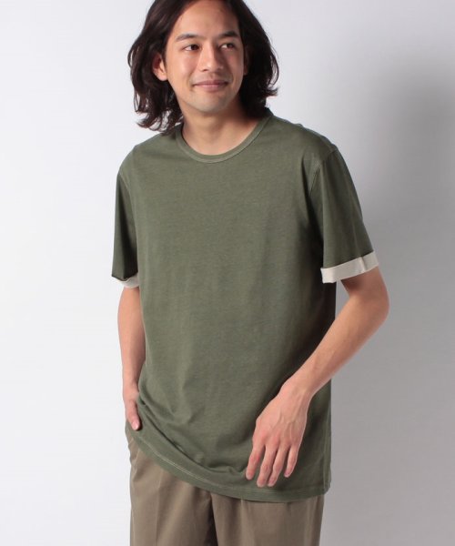 BENETTON (mens)(ベネトン（メンズ）)/ロールアップ半袖Tシャツ・カットソー/img10
