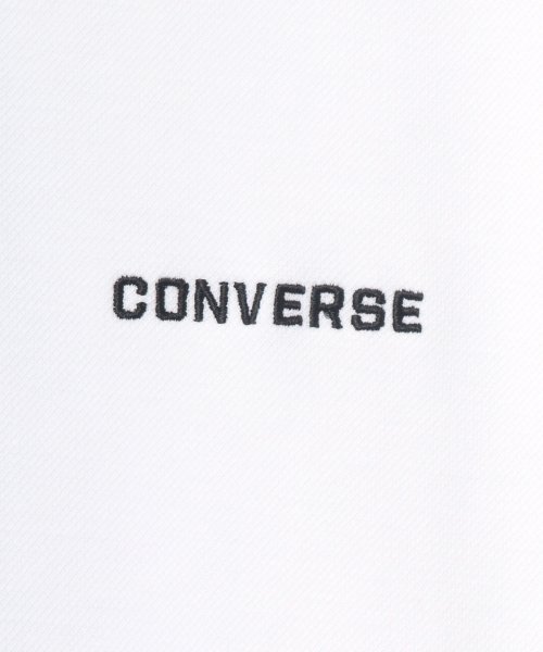LAZAR(ラザル)/【Lazar】CONVERSE/コンバース カノコ ワンポイント ロゴ サガラ 刺繍 ポロシャツ メンズ カジュアル/img02