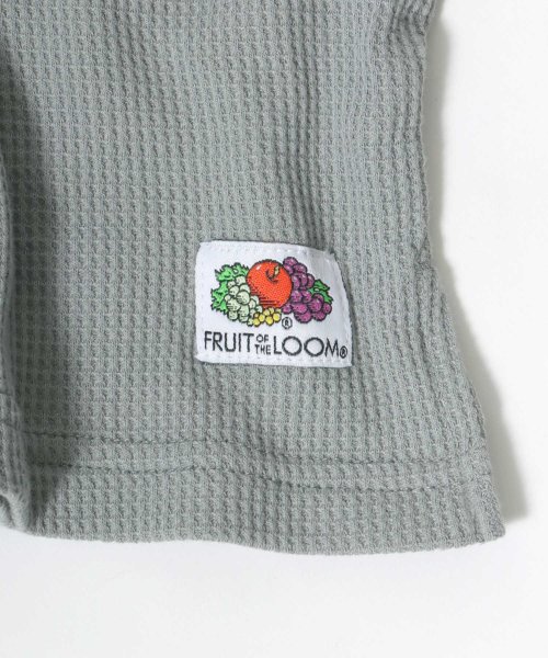 LAZAR(ラザル)/【Lazar】FRUIT OF THE LOOM/フルーツオブザルーム セットアップ ワッフル 半袖Tシャツ＆ショートパンツ/ルームウェア 上下 メンズ /img26