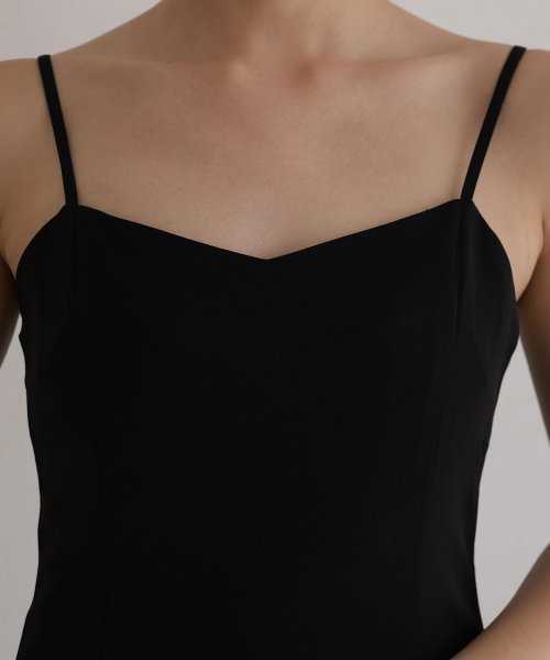 レーストップス付きマーメイドワンピース 二次会 食事会 セレモニー 発表会