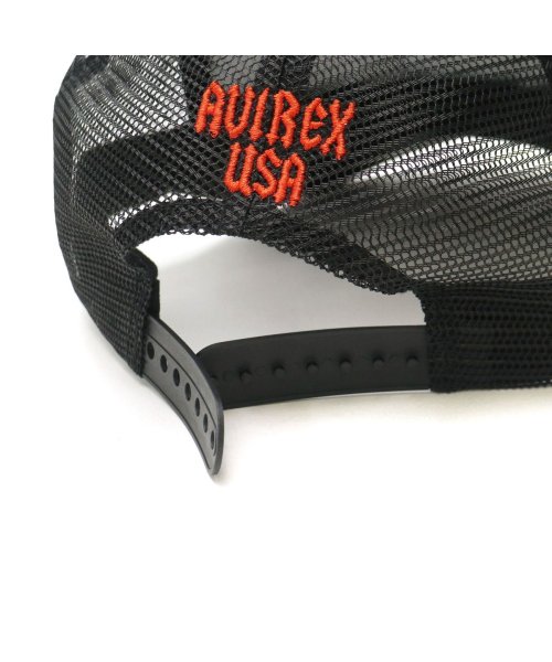 AVIREX(AVIREX)/アヴィレックス キャップ AVIREX HEAD WEAR DRAGON MESH CAP 帽子 ドラゴンメッシュキャップ メンズ レディース 70022500/img10