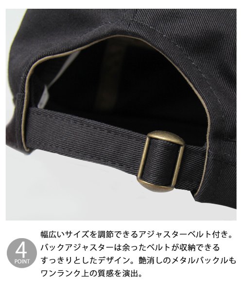 Besiquenti(ベーシックエンチ)/アメリカン ワークキャップ 星条旗 刺繍 コットン 帽子 メンズ カジュアル シンプル/img05