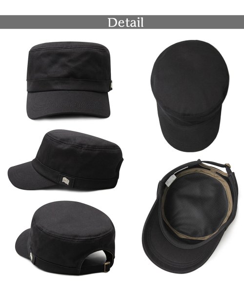 Besiquenti(ベーシックエンチ)/アメリカン ワークキャップ 星条旗 刺繍 コットン 帽子 メンズ カジュアル シンプル/img07