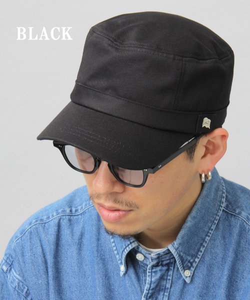 Besiquenti(ベーシックエンチ)/アメリカン ワークキャップ 星条旗 刺繍 コットン 帽子 メンズ カジュアル シンプル/img10