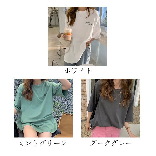 miniministore(ミニミニストア)/ワンポイント Tシャツ レディース 春夏/img02