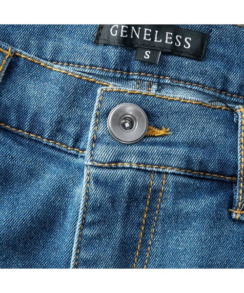  GENELESS(GENELESS)/サルエルパンツ メンズ デニム スーパーストレッチ スキニーパンツ テーパード ジーンズ メンズファッション/img35