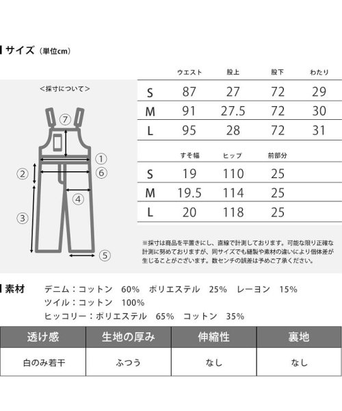  GENELESS(GENELESS)/オーバーオール メンズ デニム ジーンズ インディゴ ヒッコリー レディース ユニセックス 全5色/img27