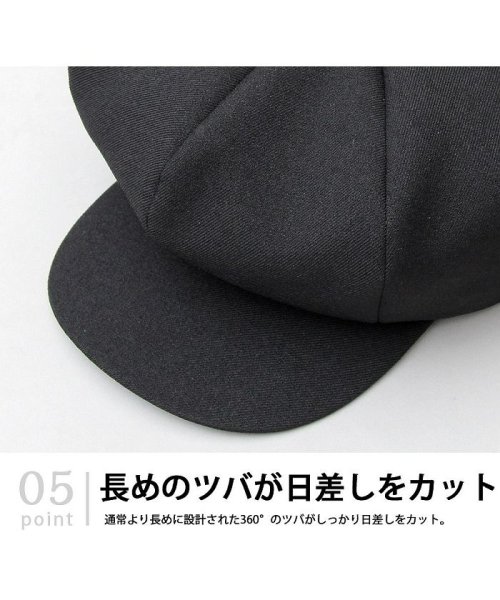  GENELESS(GENELESS)/キャスケット ハンチング 帽子 メンズ キャップ 日本製 国産 無地 シンプル 大きいサイズ アジャスター付き/img11