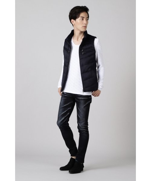 TORNADO MART∴スタンドライダースダウンベスト TORNADO