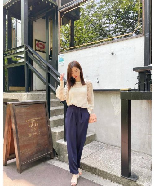セール フロントリボンリラックスパンツ ナチュラルビューティーベーシック Natural Beauty Basic Magaseek セール フロントリボンリラックスパンツ ナチュラルビューティーベーシック Natural Beauty Basic Magaseek