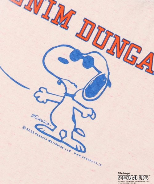 DENIM DUNGAREE(デニムダンガリー)/トンプキン天竺 SNOOPY Tシャツ/img03