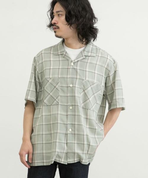 URBAN RESEARCH(アーバンリサーチ)/WORK NOT WORK　Open Collar Checked Shirts/img07