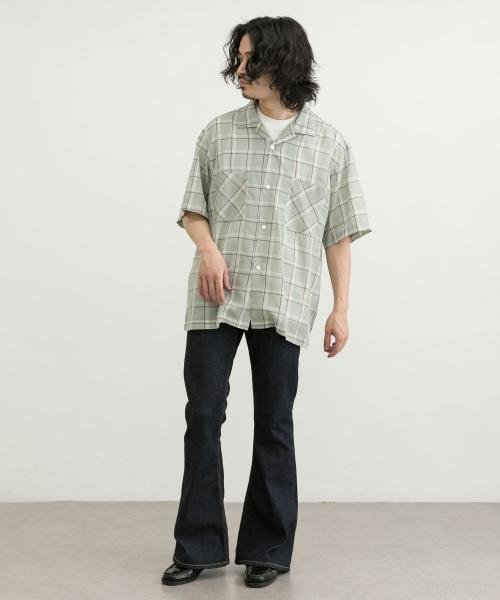 URBAN RESEARCH(アーバンリサーチ)/WORK NOT WORK　Open Collar Checked Shirts/img08