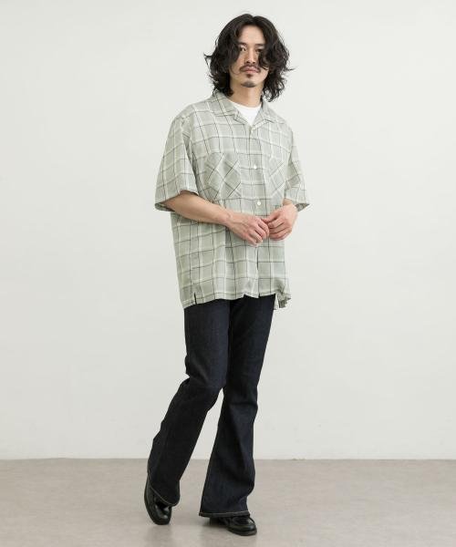 URBAN RESEARCH(アーバンリサーチ)/WORK NOT WORK　Open Collar Checked Shirts/img09