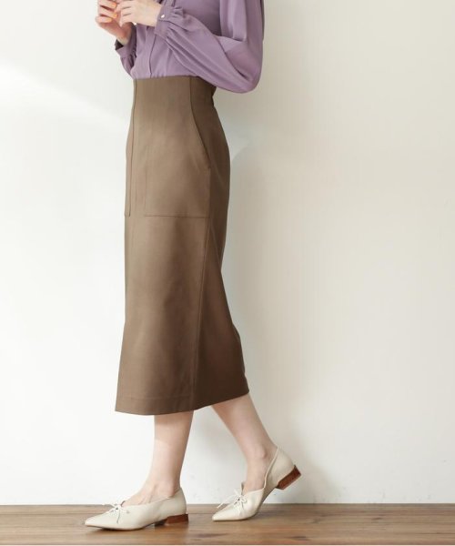 N Natural Beauty Basic(エヌナチュラルビューティベーシック)/ツイルストレッチポケットタイトスカート《S Size Line》/img11