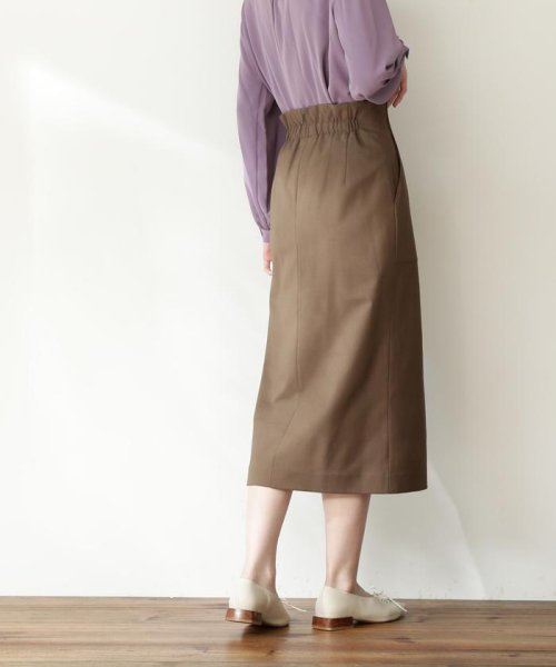 N Natural Beauty Basic(エヌナチュラルビューティベーシック)/ツイルストレッチポケットタイトスカート《S Size Line》/img12