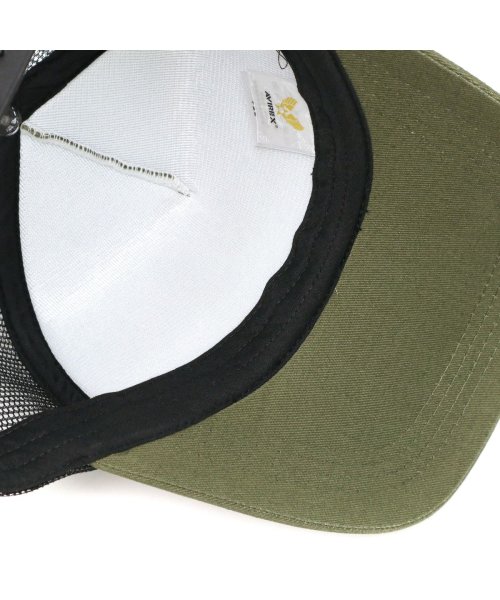 AVIREX HEAD WEAR(アヴィレックス　ヘッドウェア)/アヴィレックス キャップ AVIREX HEAD WEAR AIR FORCE MESH CAP 帽子 メッシュキャップ ロゴ 刺繍 70022700/img09