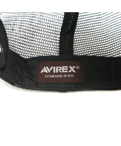 AVIREX HEAD WEAR(アヴィレックス　ヘッドウェア)/アヴィレックス キャップ AVIREX HEAD WEAR AIR FORCE MESH CAP 帽子 メッシュキャップ ロゴ 刺繍 70022700/img12