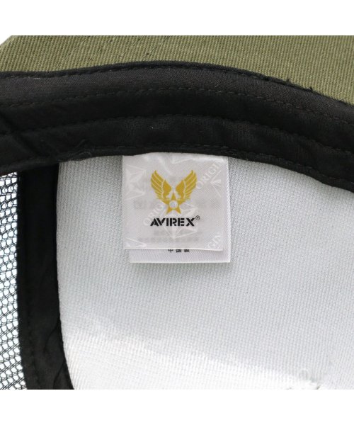 AVIREX HEAD WEAR(アヴィレックス　ヘッドウェア)/アヴィレックス キャップ AVIREX HEAD WEAR AIR FORCE MESH CAP 帽子 メッシュキャップ ロゴ 刺繍 70022700/img13