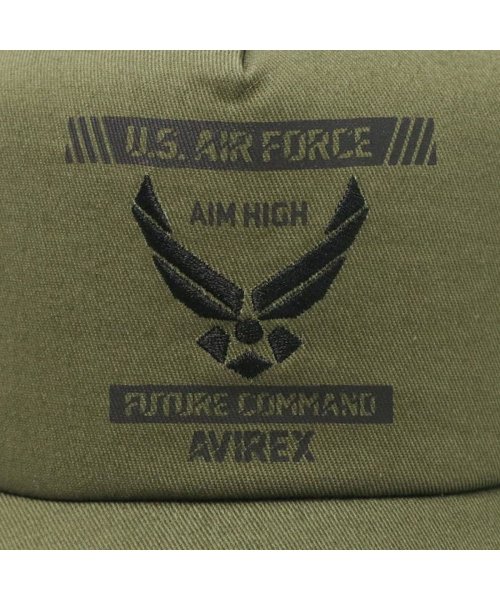 AVIREX HEAD WEAR(アヴィレックス　ヘッドウェア)/アヴィレックス キャップ AVIREX HEAD WEAR AIR FORCE MESH CAP 帽子 メッシュキャップ ロゴ 刺繍 70022700/img15
