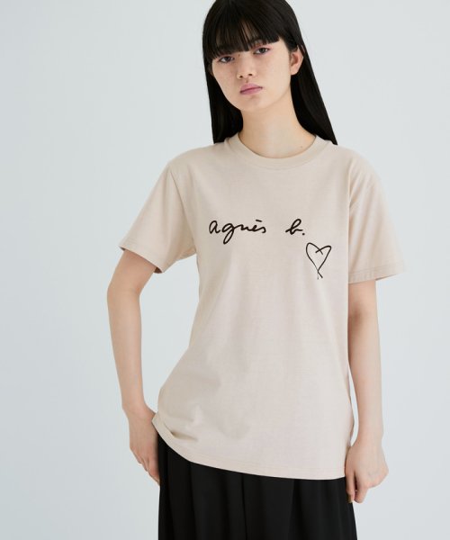 ADAM ET ROPE'(アダム　エ　ロペ)/【一部カラーWEB限定】【agnes b. pour ADAM ET ROPE'】HEAT－Tシャツ/img01