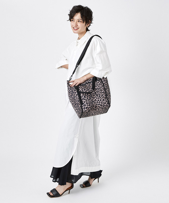 SOFT COLLAPSIBLE TOTEトーニーレオパード(504757717) | LeSportsac