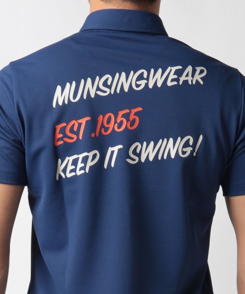 Munsingwear(マンシングウェア)/SUNSCREEN鹿の子バックプリント半袖ポロシャツ【アウトレット】/img21