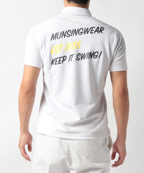 Munsingwear(マンシングウェア)/SUNSCREEN鹿の子バックプリント半袖ポロシャツ【アウトレット】/img14