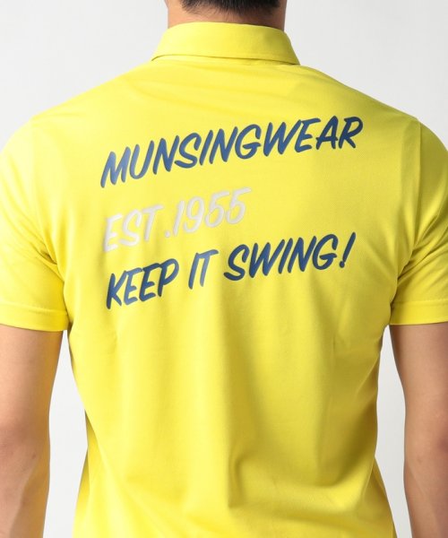 Munsingwear(マンシングウェア)/SUNSCREEN鹿の子バックプリント半袖ポロシャツ【アウトレット】/img22