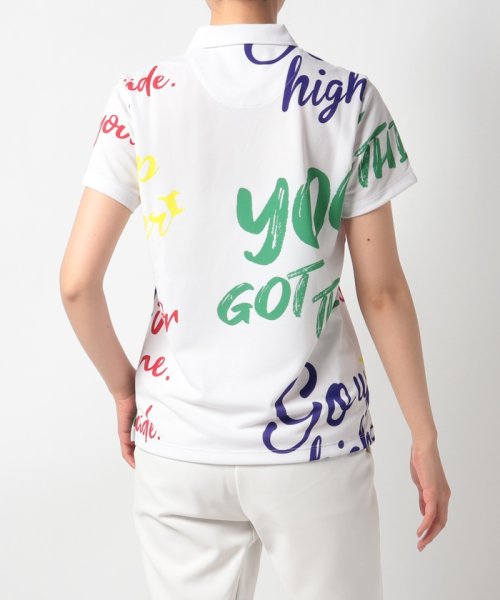 Munsingwear(マンシングウェア)/Coolistメッセージプリントシャツ【アウトレット】/img03