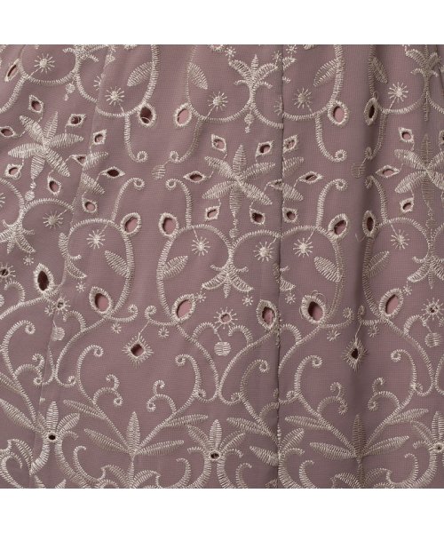 Rose Tiara(L SIZE)(ローズティアラ)/カットワーク刺繍フレアスカート/img12