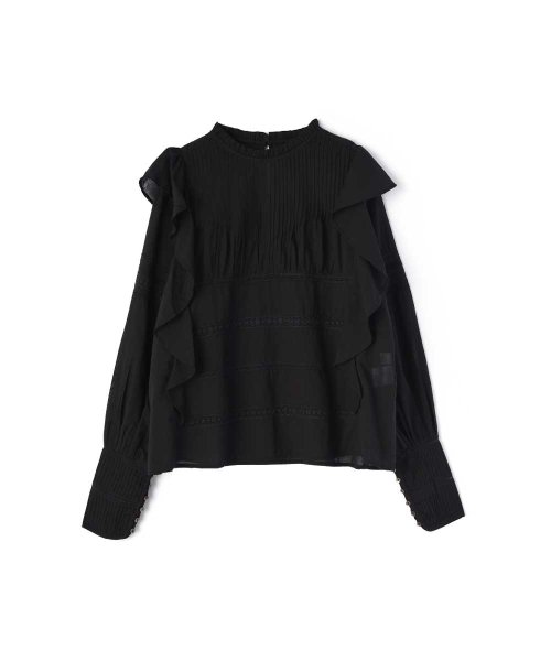 marjour(マージュール)/PINTUCK RUFFLE SLEEVE BLOUSE/img26