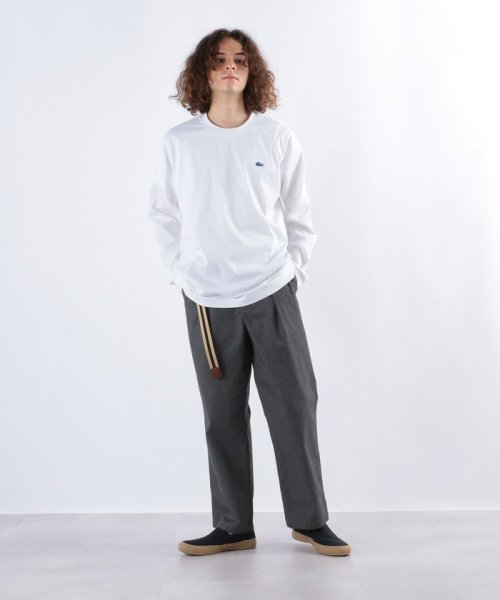 SHIPS any MEN(シップス　エニィ　メン)/【SHIPS any別注】LACOSTE: NEW ヘビーウェイト コットン 長袖Tシャツ◇/img46