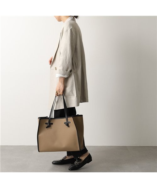 GIANNI CHIARINI(ジャンニキアリーニ)/【GIANNI CHIARINI(ジャンニキャリーニ)】BS 6850 CNV－SE  CLUB MARCELLA マルチェッラ キャンバス トートバッグ ポー/img01