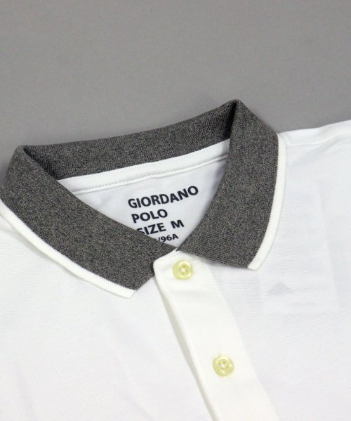 GIORDANO(ジョルダーノ)/GIORDANO/ライオンロゴ半袖ポロシャツ/img26