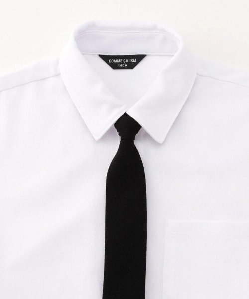 COMME CA ISM KIDS(コムサイズム（キッズ）)/ネクタイ付き半袖シャツ(140－160cm)/img03