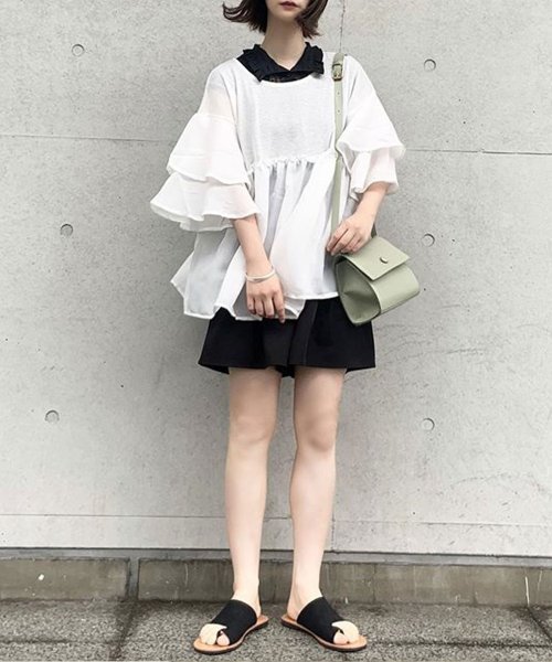 shopnikoniko(ショップにこにこ)/トウリングフラットサンダル 【即納】 シンプル トウリング フラット サンダル トレンド レディース 韓国ファッション 流行 Instagram/img10