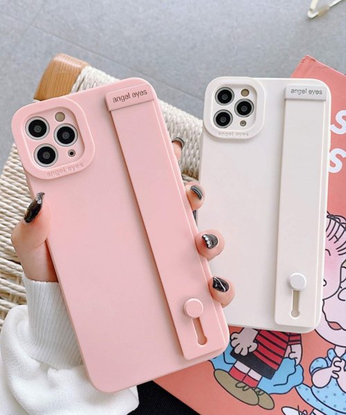 shopnikoniko(ショップにこにこ)/ベルト付き パステル スマホケース ma 【即納】 スタンド アイフォン スマホ カバー ケース iPhoneケース iPhone12 iPhone13 TPU/img04