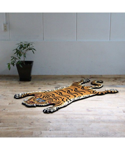 DETAIL(ディテール)/DETAIL ディテール ラグ ラグマット カーペット 絨毯 トラ 厚手 220×130cm チべタン タイガーラグ TIBETAN TIGER RUG XL /img03