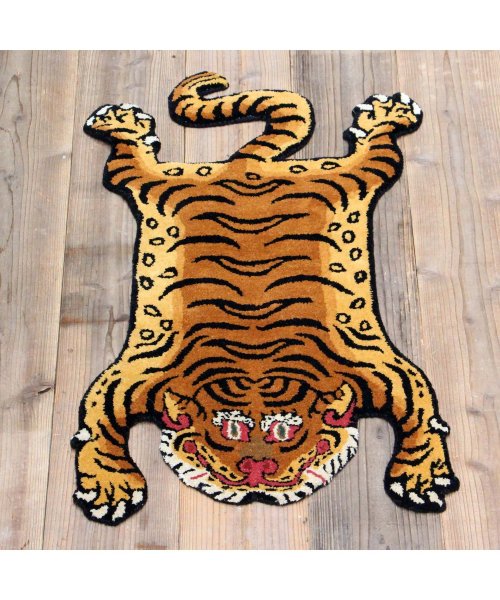 DETAIL(ディテール)/DETAIL ディテール ラグ ラグマット カーペット 絨毯 トラ 厚手 220×130cm チべタン タイガーラグ TIBETAN TIGER RUG XL /img11