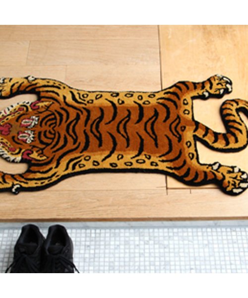 DETAIL(ディテール)/DETAIL ディテール ラグ ラグマット カーペット 絨毯 トラ 厚手 220×130cm チべタン タイガーラグ TIBETAN TIGER RUG XL /img15