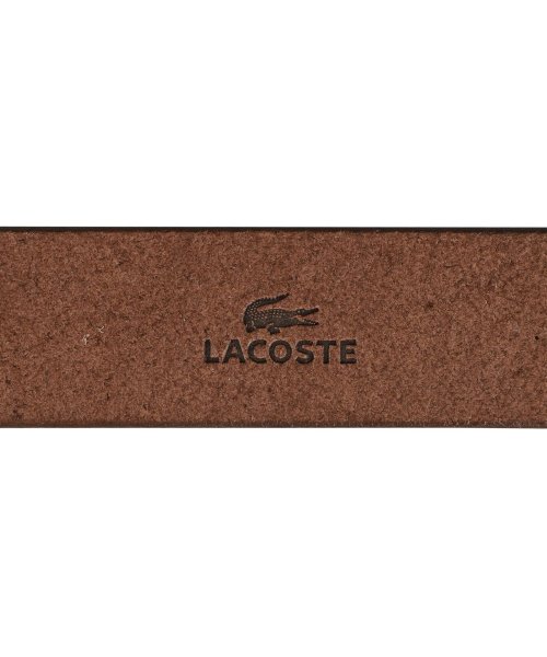 LACOSTE(ラコステ)/ラコステ LACOSTE ベルト レザーベルト メンズ 本革 BELT ブラック ネイビー ブラウン 黒 LB82575/img05
