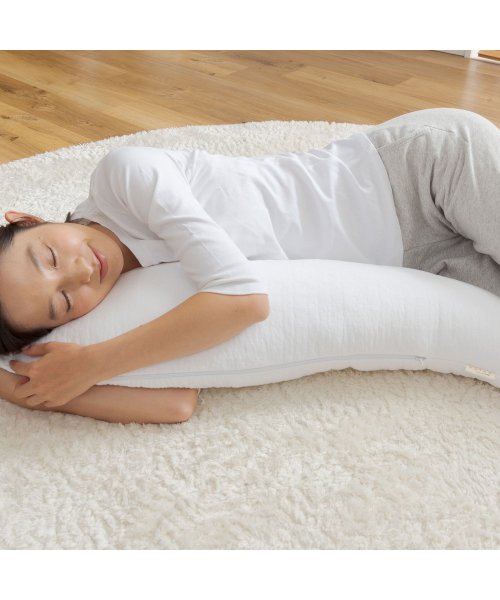 mofua(モフア)/mofua モフア 抱き枕 S字 ボディーピロー 30×120cm 洗える 横向き寝 CLOUD柄 BODY PILLOW 362800/img18