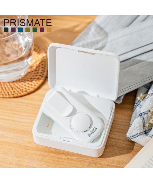 PRISMATE(プリズメイト)/プリズメイト PRISMATE 扇風機 マスキュレーター マスクエアーファン 小型 ケース付き USB充電式 MASCULATOR F075/img01