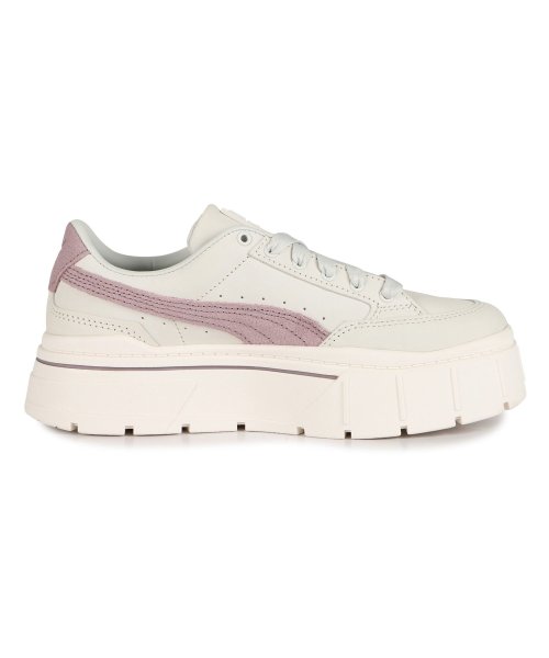 プーマ Puma スニーカー メイズ スタック ウィメンズ レディース 厚底 Mayze Stack Wmns ホワイト 白 01 プーマ Puma Magaseek