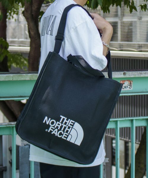 GLOSTER(GLOSTER)/【THE NORTH FACE/ノースフェイス】スクエアコットントートバッグ ショルダーバッグ/img01